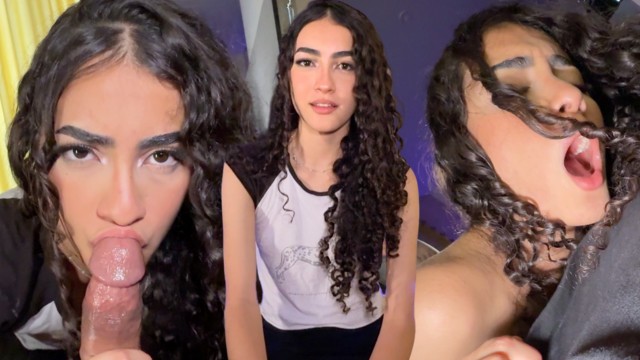 Pretty 18 Years Old Latina Nipis Records First Sextape For Their Profile.